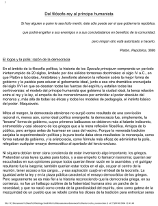 Del fil&oacute;sofo-rey al pr&iacute;ncipe humanista