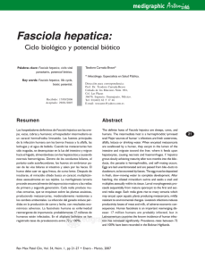 Fasciola hepatica: Ciclo biológico y potencial biótico