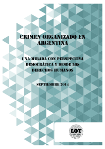 Crimen Organizado en Argentina