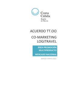 ACUERDO TT.OO CO-MARKETING LOGITRAVEL