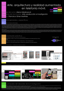 Título: Arte, arquitectura y realidad aumentada