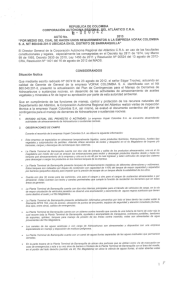republica de colombia - Corporación Autónoma Regional del Atlántico