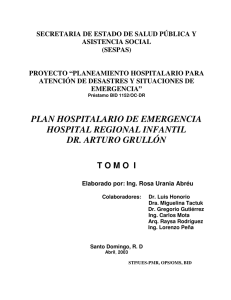 plan hospitalario de emergencia