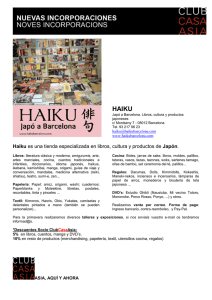 Haiku es una tienda especializada en libros, cultura y