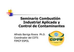 Seminario Combustión Industrial Aplicada y Control de