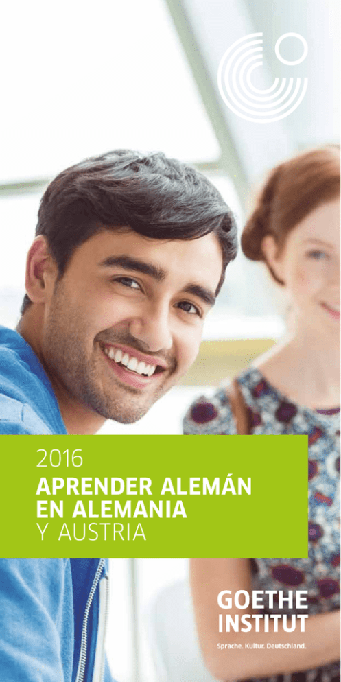 Aprender Alemán En Alemania 2016 - Goethe