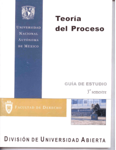 Teoría General del Proceso