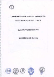 microbiologia clinica - hospital San Juan de Lurigancho