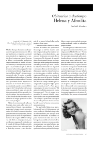 Helena y Afrodita - Revista de la Universidad de México