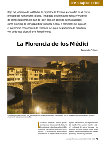 La Florencia de los Médici