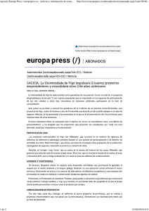 Agencia Europa Press | europapress.es : noticias e