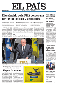 El escándalo de la FIFA desata una tormenta política y económica