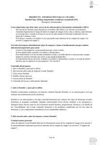 Prospecto - Agencia Española de Medicamentos y Productos