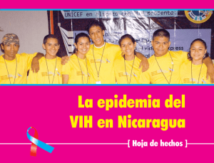 La epidemia del VIH en Nicaragua