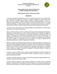 Quincuagésima Primera Reunión Ordinaria de la Comisión de