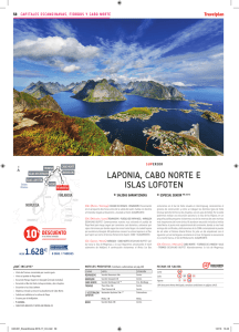 laponia, cabo norte e islas lofoten