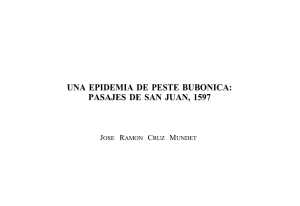 Una epidemia de peste bub&oacute;nica : Pasajes de San Juan, 1597