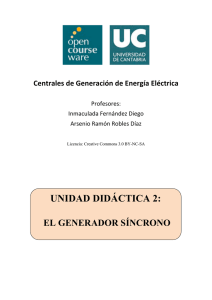 Centrales de Generación de Energía Eléctrica