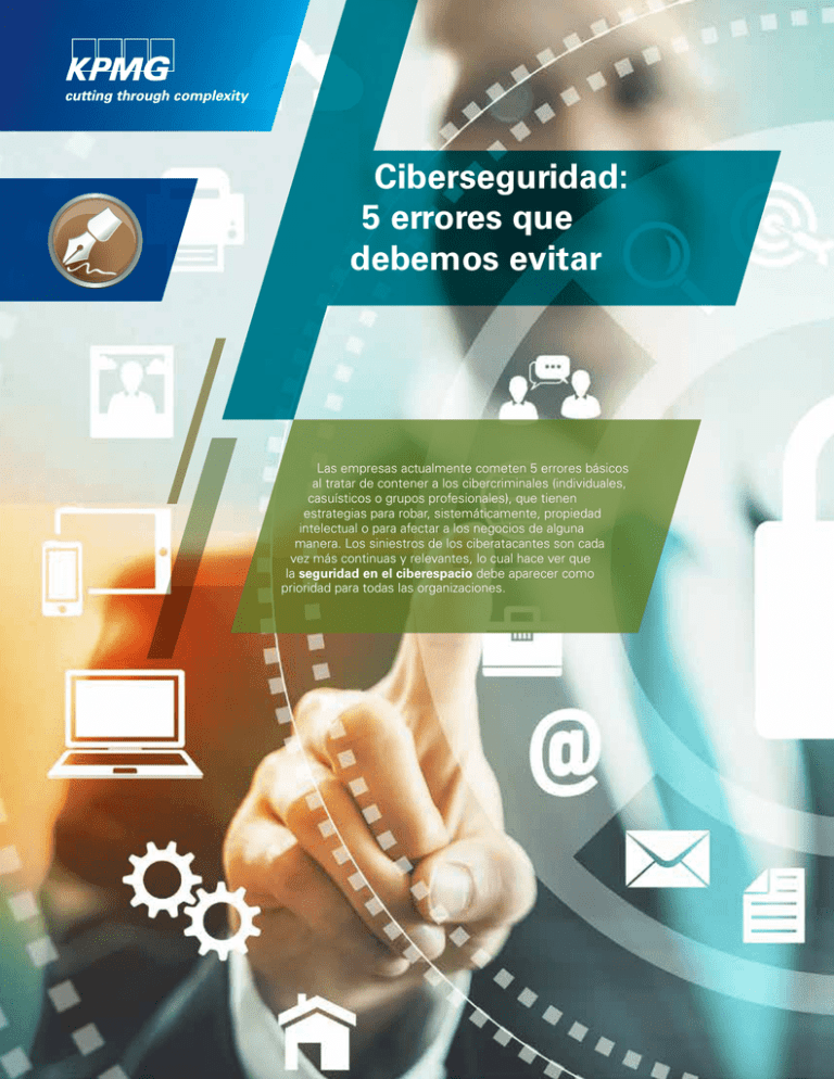 Ciberseguridad: 5 Errores Que Debemos Evitar