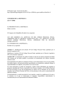 1 El Peruano Legal : 18 de enero de 2013 http://elperuanolegal