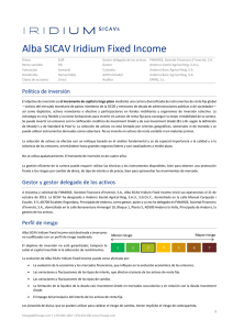 Alba SICAV Iridium Fixed Income