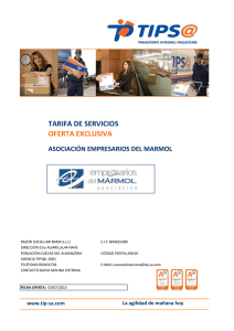 TIPS@ Portugal - Asociación de Empresarios del Mármol de
