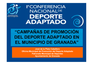 “CAMPAÑAS DE PROMOCIÓN CAMPAÑAS DE PROMOCIÓN DEL