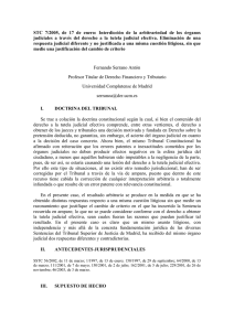 STC 7/2005, de 17 de enero: Interdicción de la arbitrariedad de los