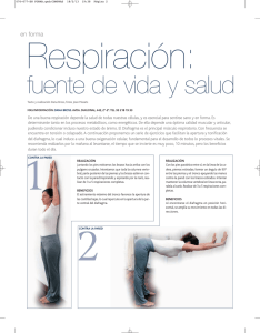 "Respiración: Fuente de vida y salud" en