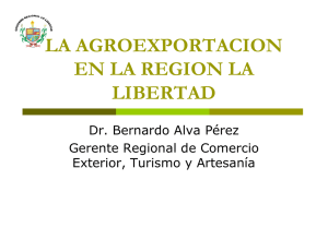 la agroexportacion en la region la libertad