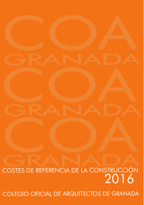 COSTES DE REFERENCIA DE LA CONSTRUCCIÓN