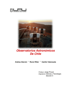 Observatorios Astronómicos De Chile