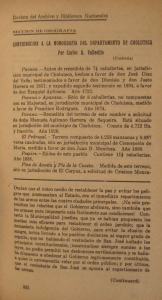 contribucion a la monografia del departamento de choluteci