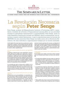 La Revolución Necesaria según Peter Senge
