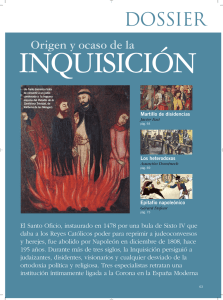 Origen y ocaso de la Inquisición