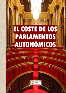 el coste de los parlamentos autonómicos