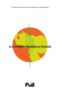 La Investigación Sismológica en Venezuela