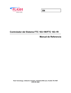 Controlador del Sistema FTC 183-1W/FTC 183