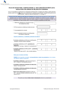 deducci&oacute;n por obras de mejora en viviendas