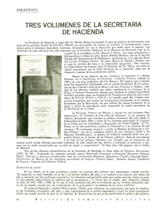 TRES VOLUMENES DE LA SECRETARIA DE HACIENDA