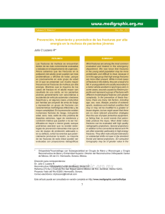 Prevención, tratamiento y pronóstico de las fracturas por alta