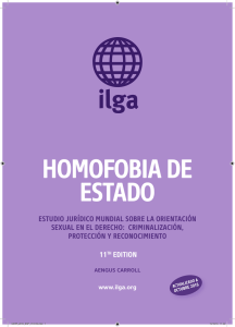 estudio Jurídico mundial sobre la orientación sexual en el derecHo