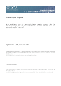 La política en la actualidad: ¿más cerca de la