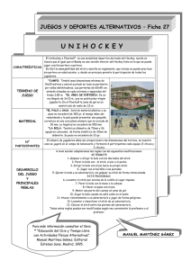 unihockey - Asociación de Profesorado de Educación Física ADAL