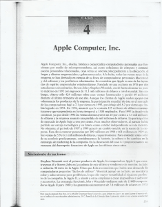 Caso Apple e IBM - Competitividad y Estrategia Empresarial