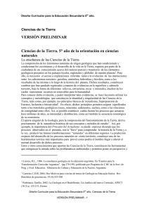 Ciencias de la Tierra - Direcci&oacute;n General de Cultura y Educaci&oacute;n