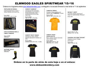 ELMWOOD EAGLES SPIRITWEAR `15-`16