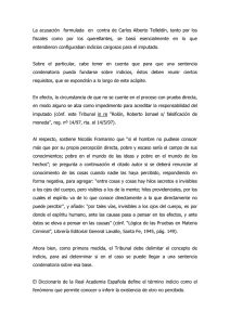 La acusación formulada en contra de Carlos Alberto Telleldín, tanto