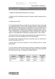 Tema 7 - Economia per a estudiants de batxillerat de l`INS Europa, i