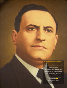 Dr. Rafael Ángel Calderón Guardia.
